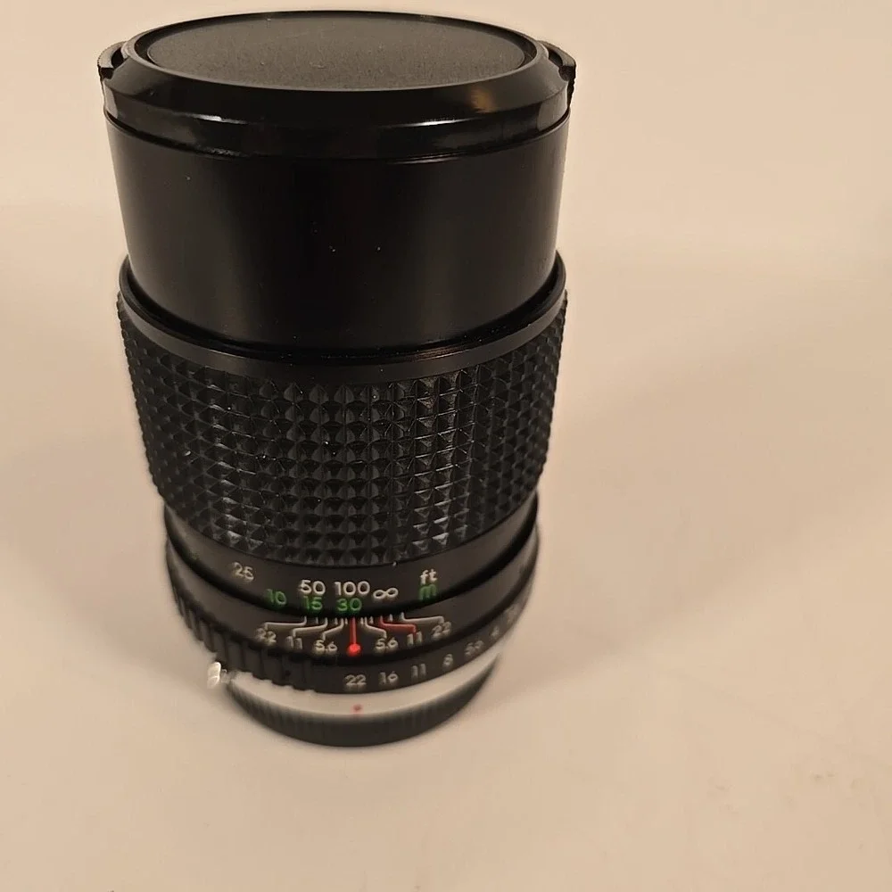 Vintage J C Penney Olympus Camera Lens 52mm No. 919750 1:28f=135mm w/Caps